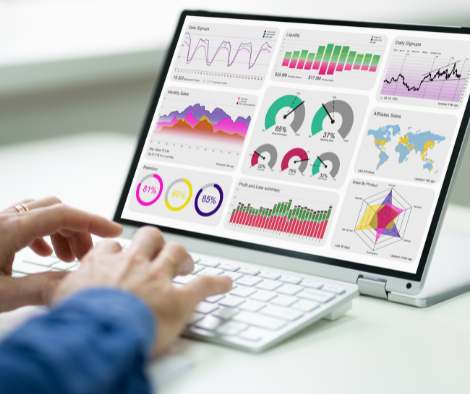KPIs y tableros en línea